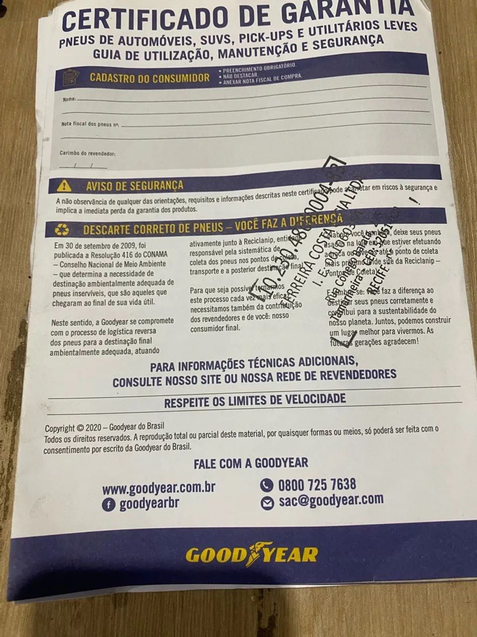 Pneu Goodyear 175 70/14 - Foto 4