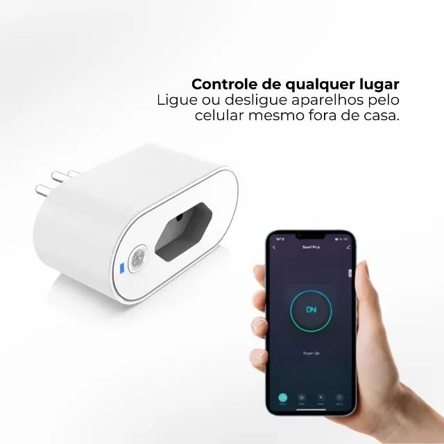 SMART PLUG Tomada Inteligente Wi-Fi Bivolt - Foto 5
