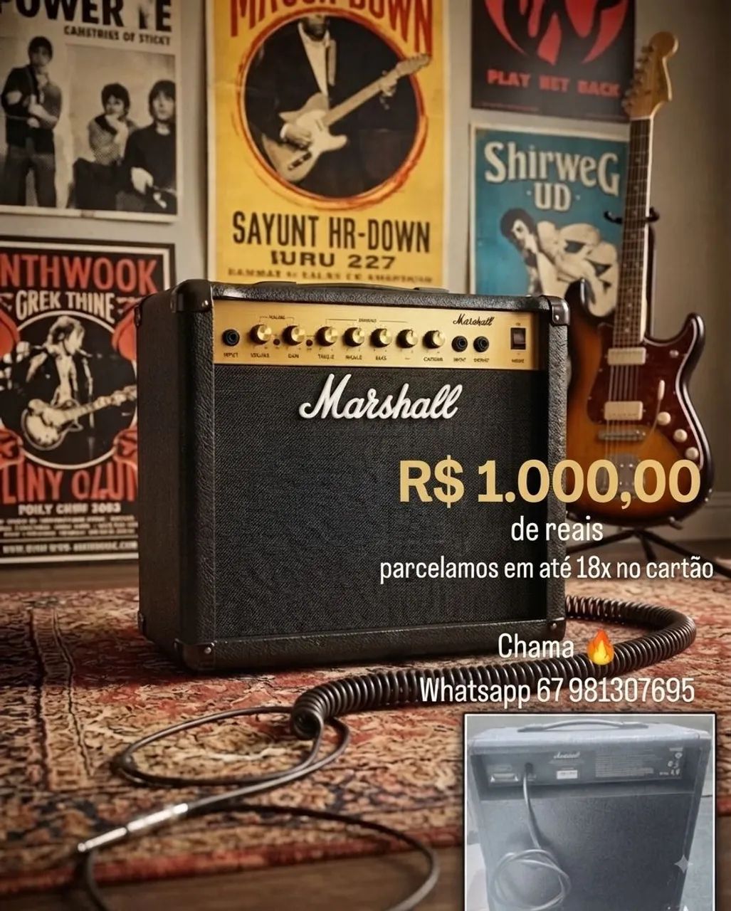 Amplificador Marshall 