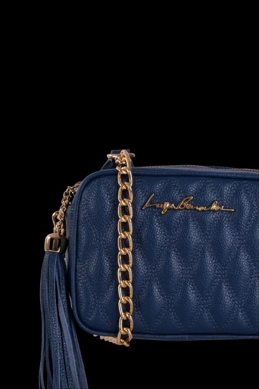 Bolsa Luiza Barcellos - azul marinho 