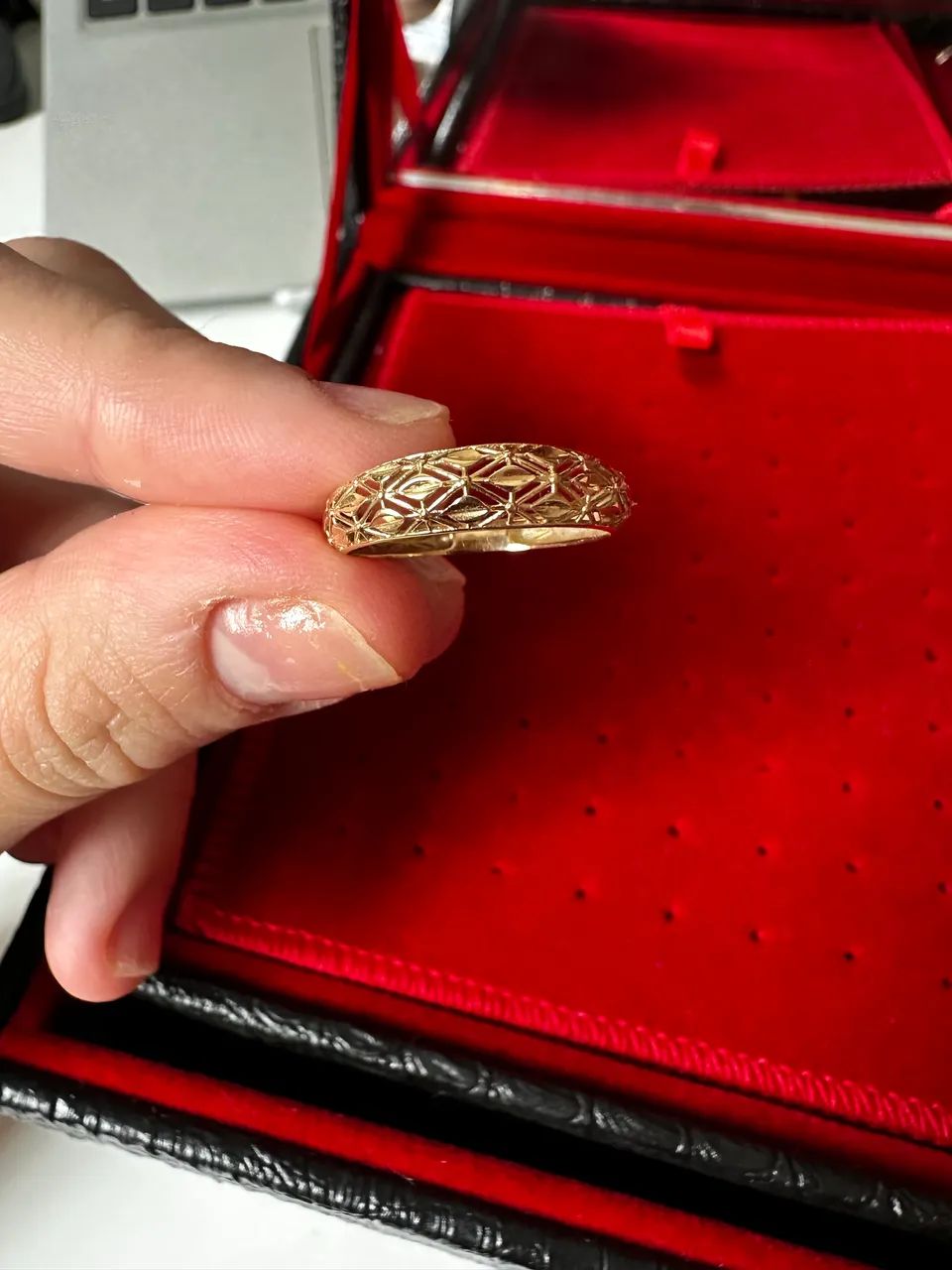 Anel ouro 18k - Foto 3