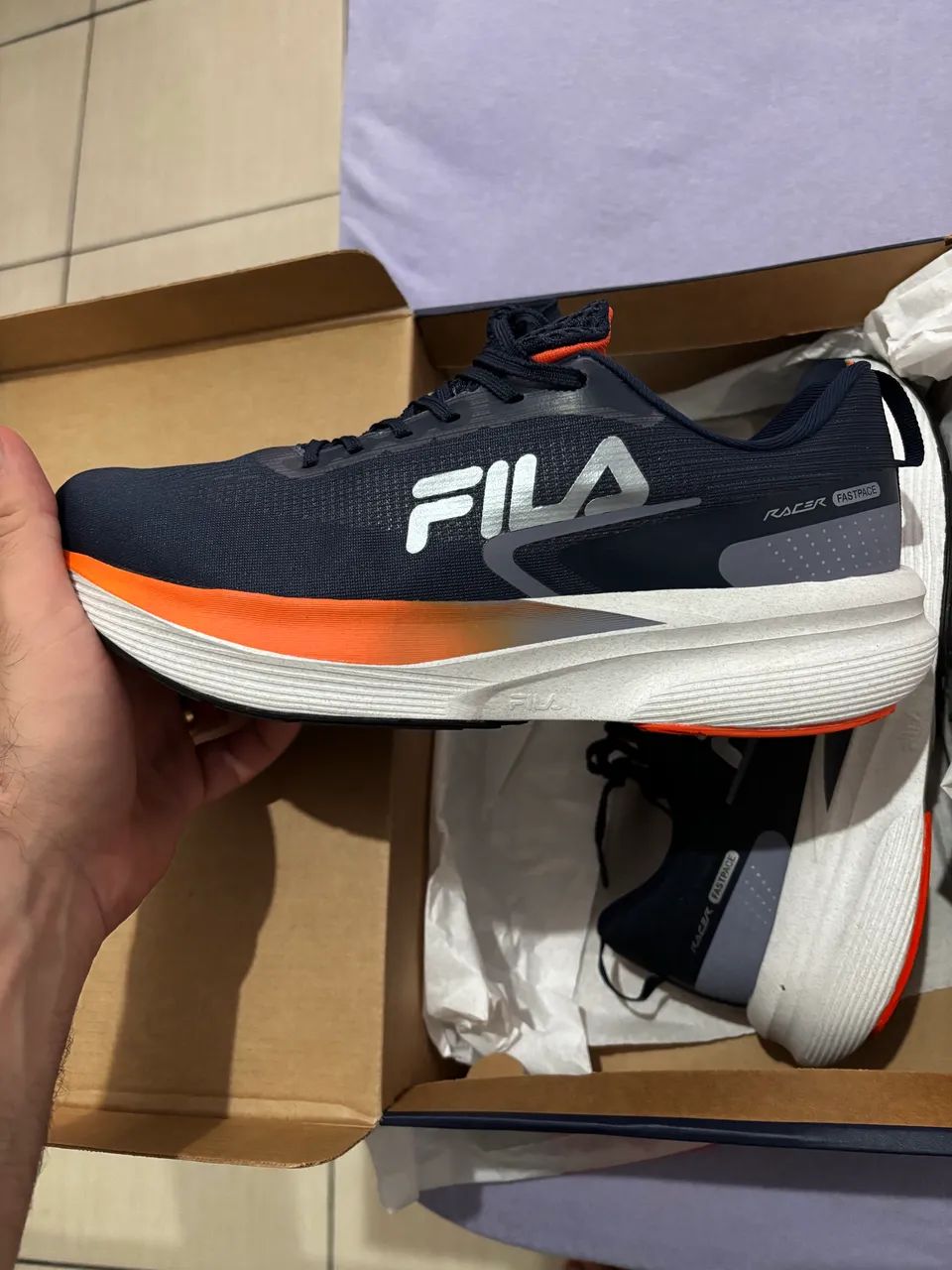 Tênis fila racer fastpace 