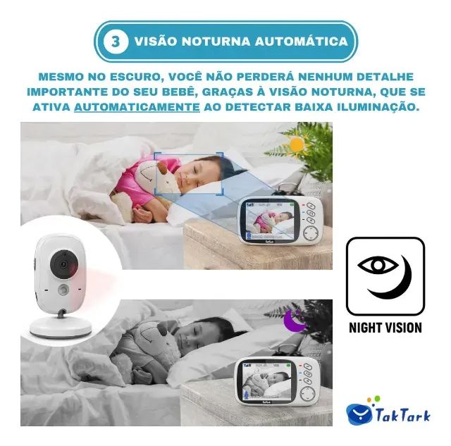 Babá Eletrônica TakTark - Foto 3