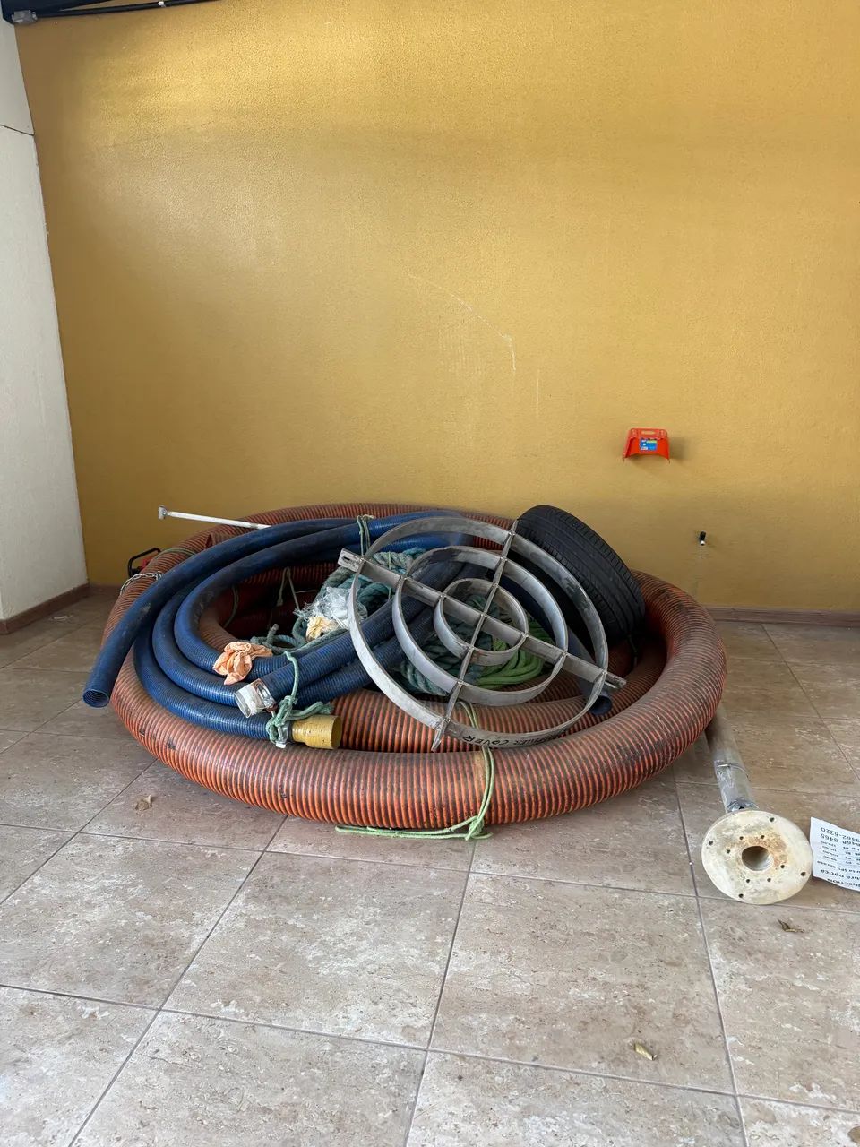 Mangueira 8 polegadas laranja - Foto 3