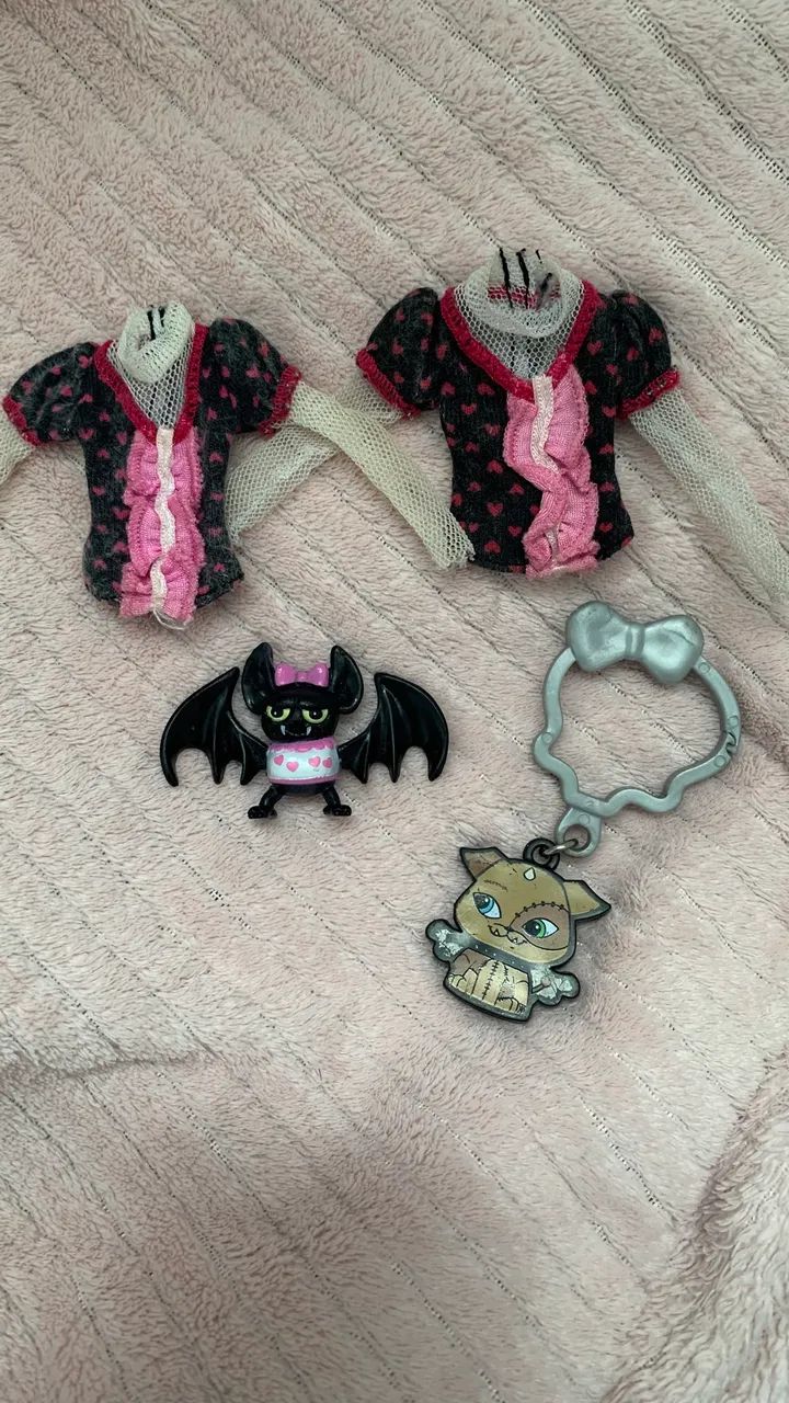 Monster high lote acessórios 