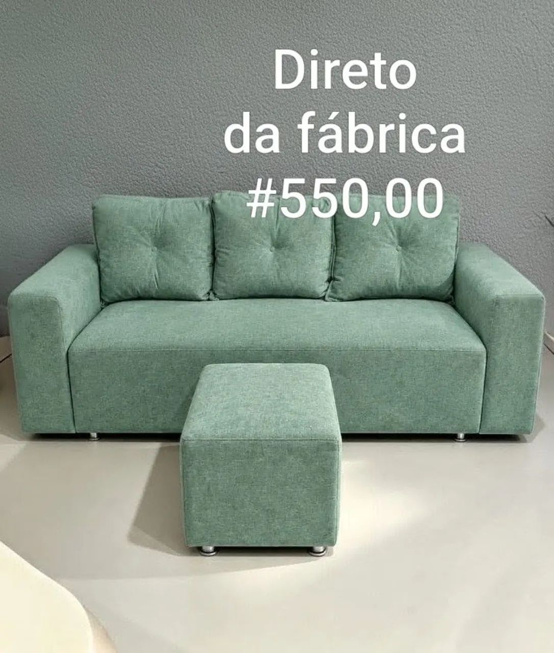 Sofá sofisticado por um excelente valor