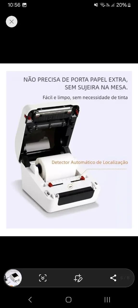 Impressora térmica - Foto 5