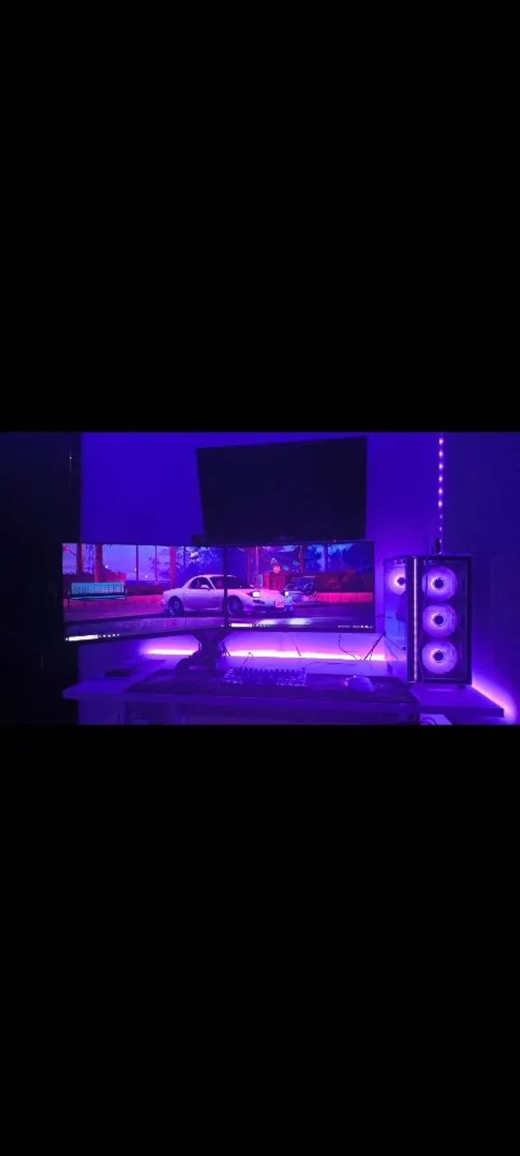 Dois monitores aoc 27 polegadas 