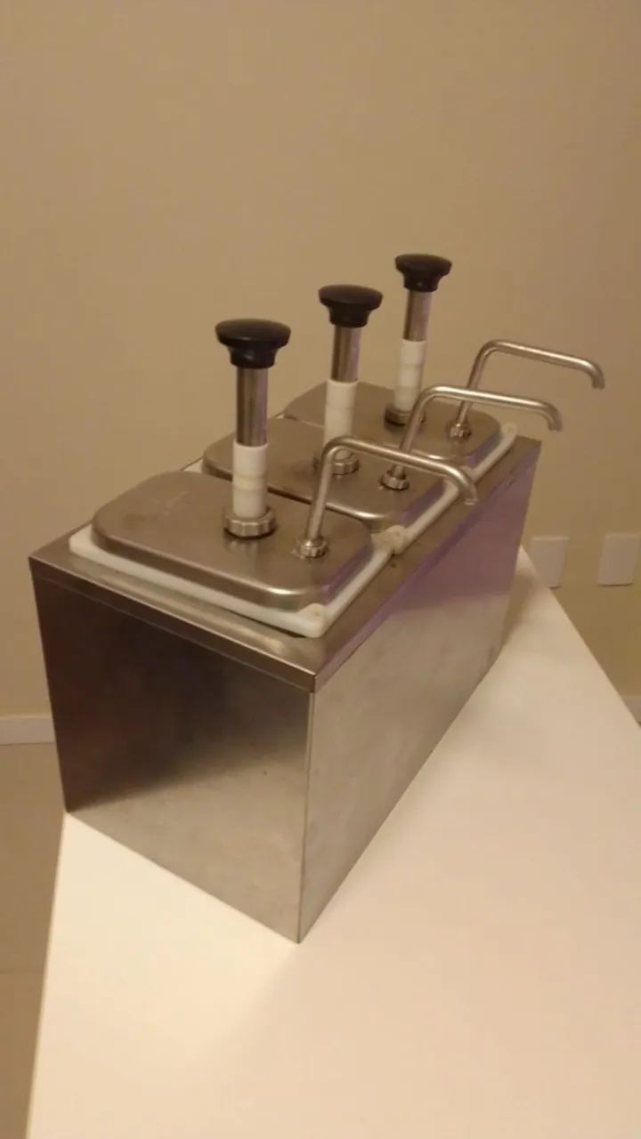 Dispensadores de molhos e condimentos de bancada 