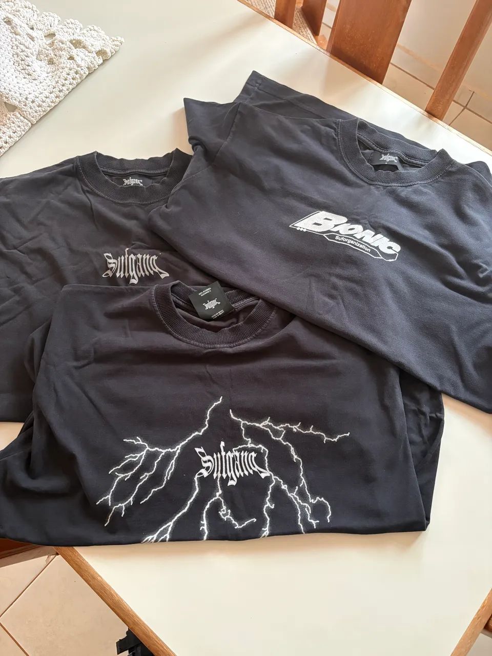 Kit 3 camisetas sufgang 