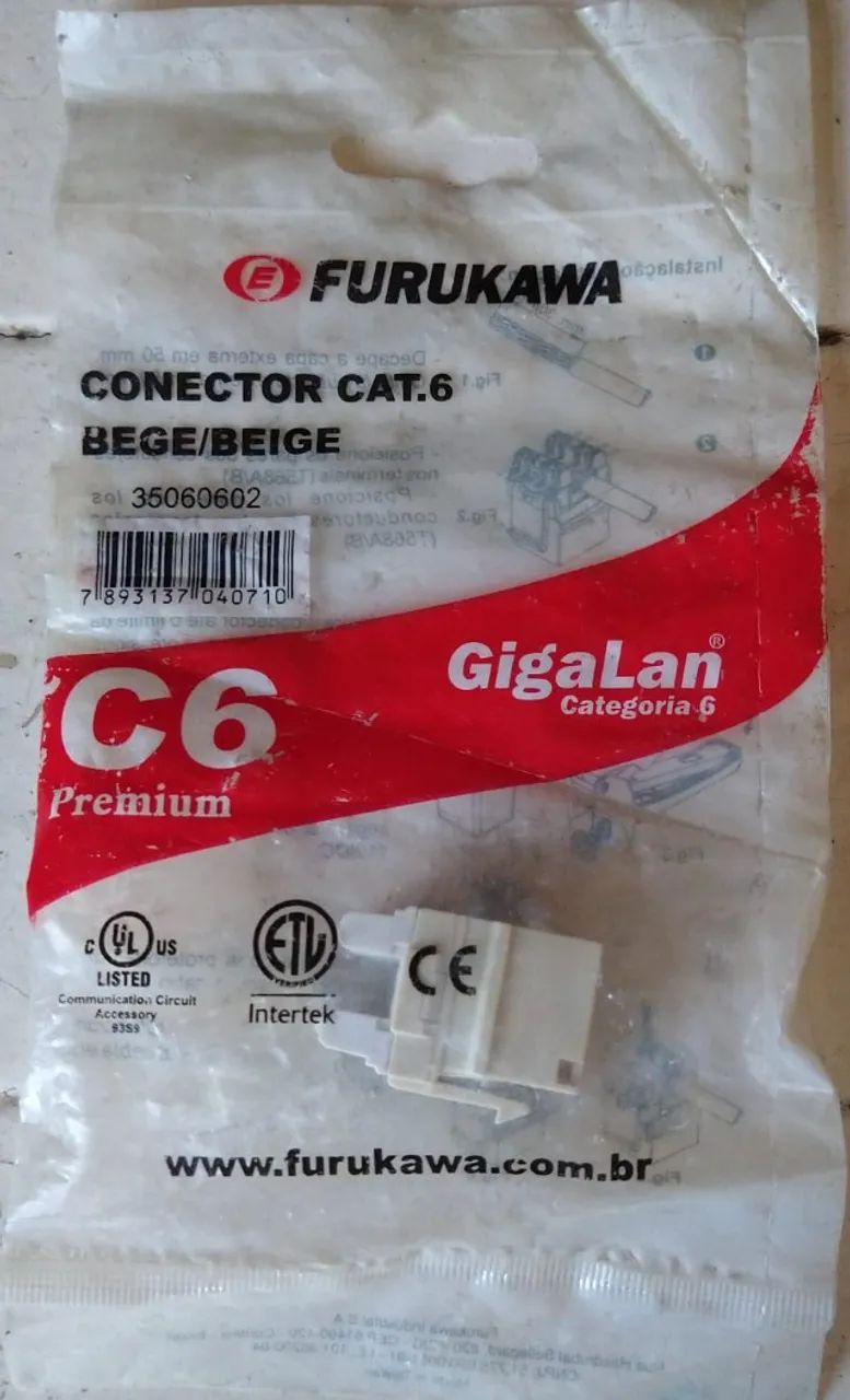 keystone cat.6 gigalan furukawa