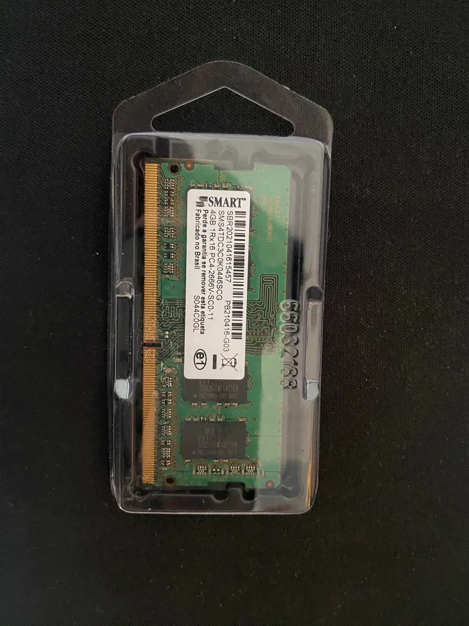 Memória ram ddr4 4gb 2666Hz