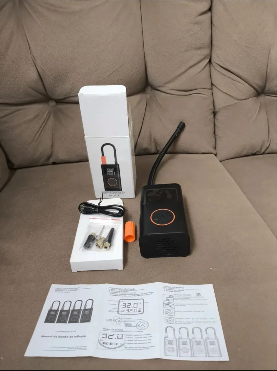 Compressor de ar portatil - Foto 2