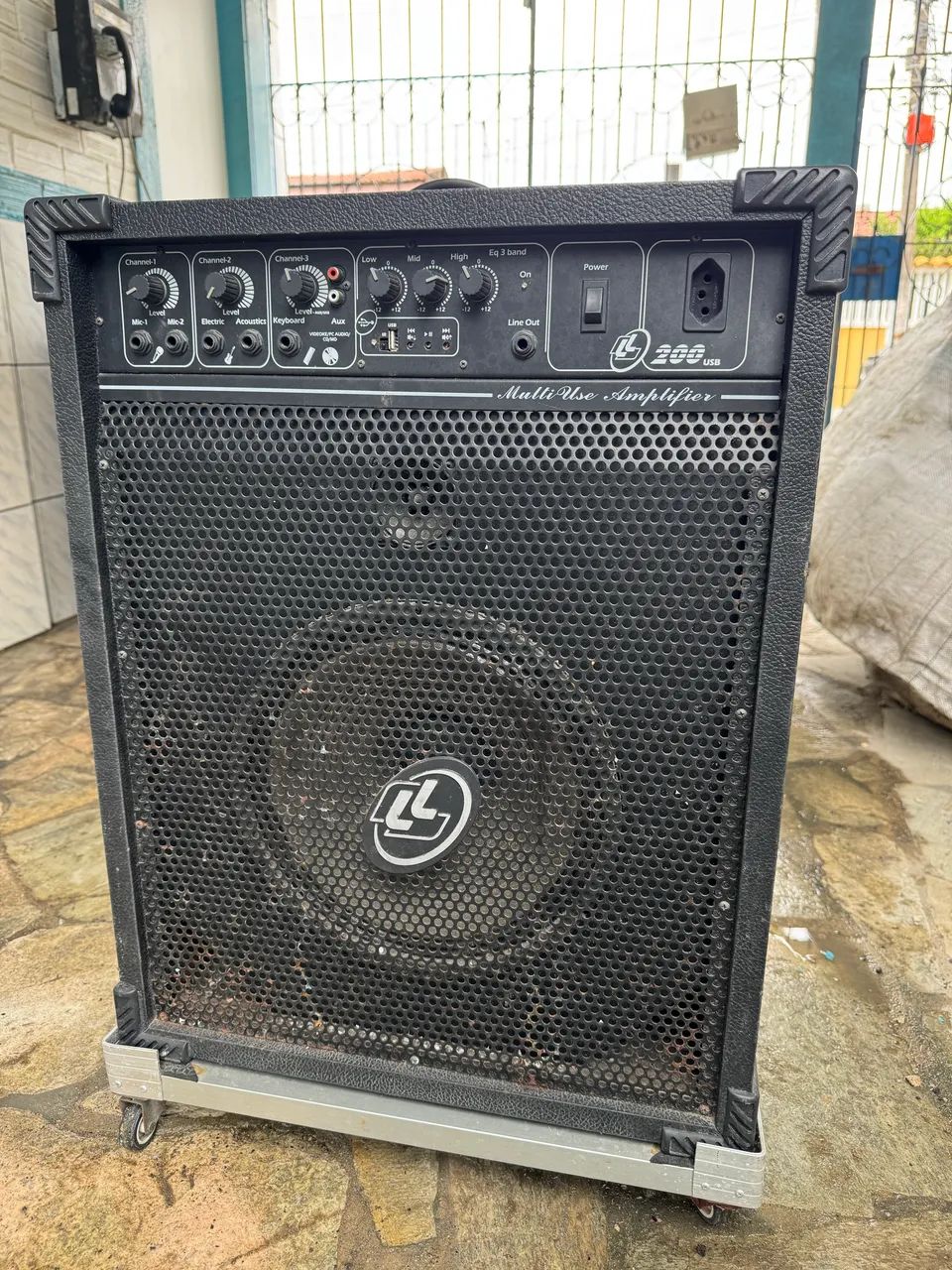 Caixa de som amplificador LL200 50w - Foto 2