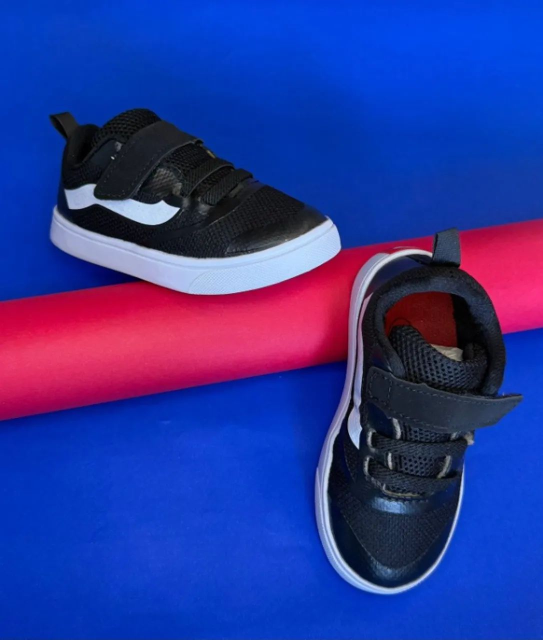 Tênis Vans Velcro Elástico Infantil Vulcanizado Linha Premium - Disponível 20 ao 33 - Foto 3
