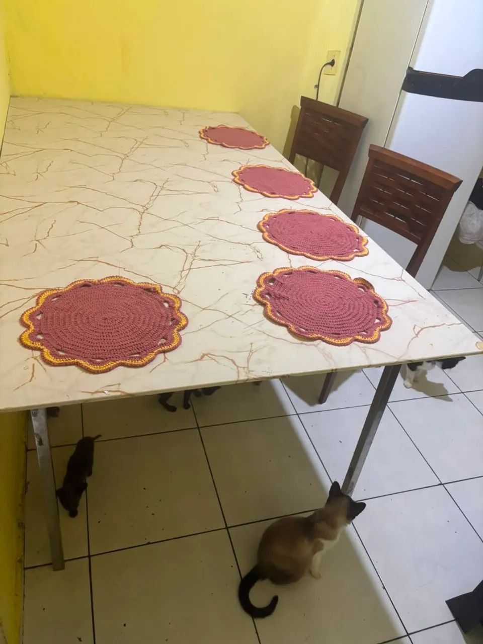 Mesa de Jantar Grande de Granito  Somente mesa - Foto 2