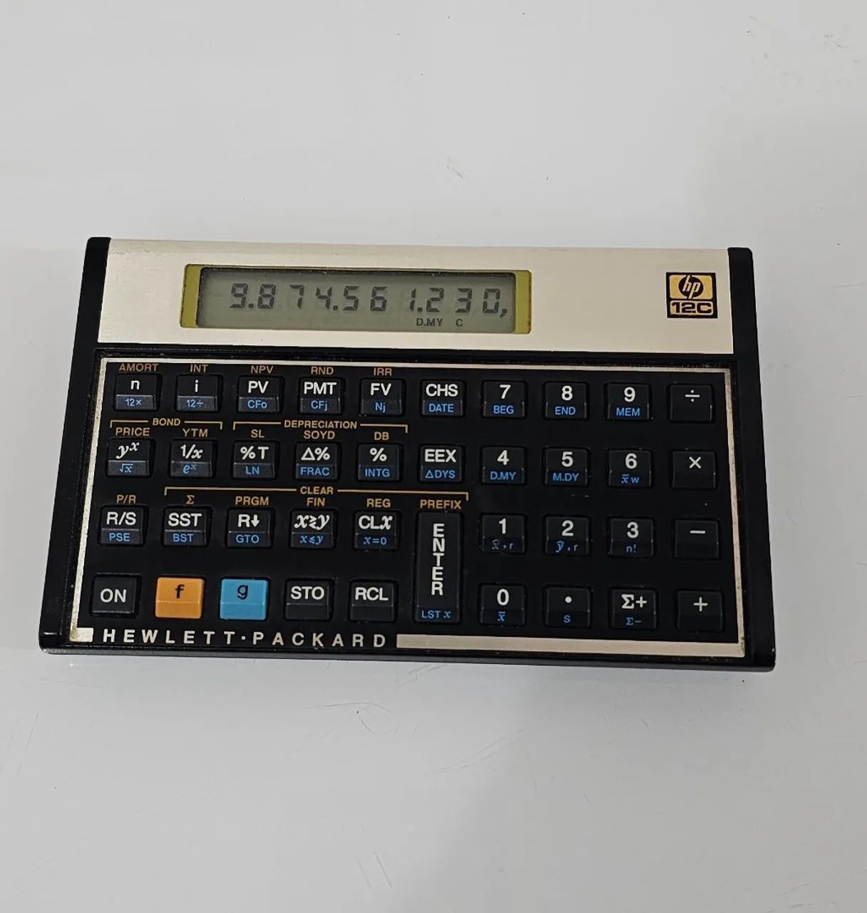 Calculadora HP 12C Clássica Legendada Excelente Estado - Ref. 2