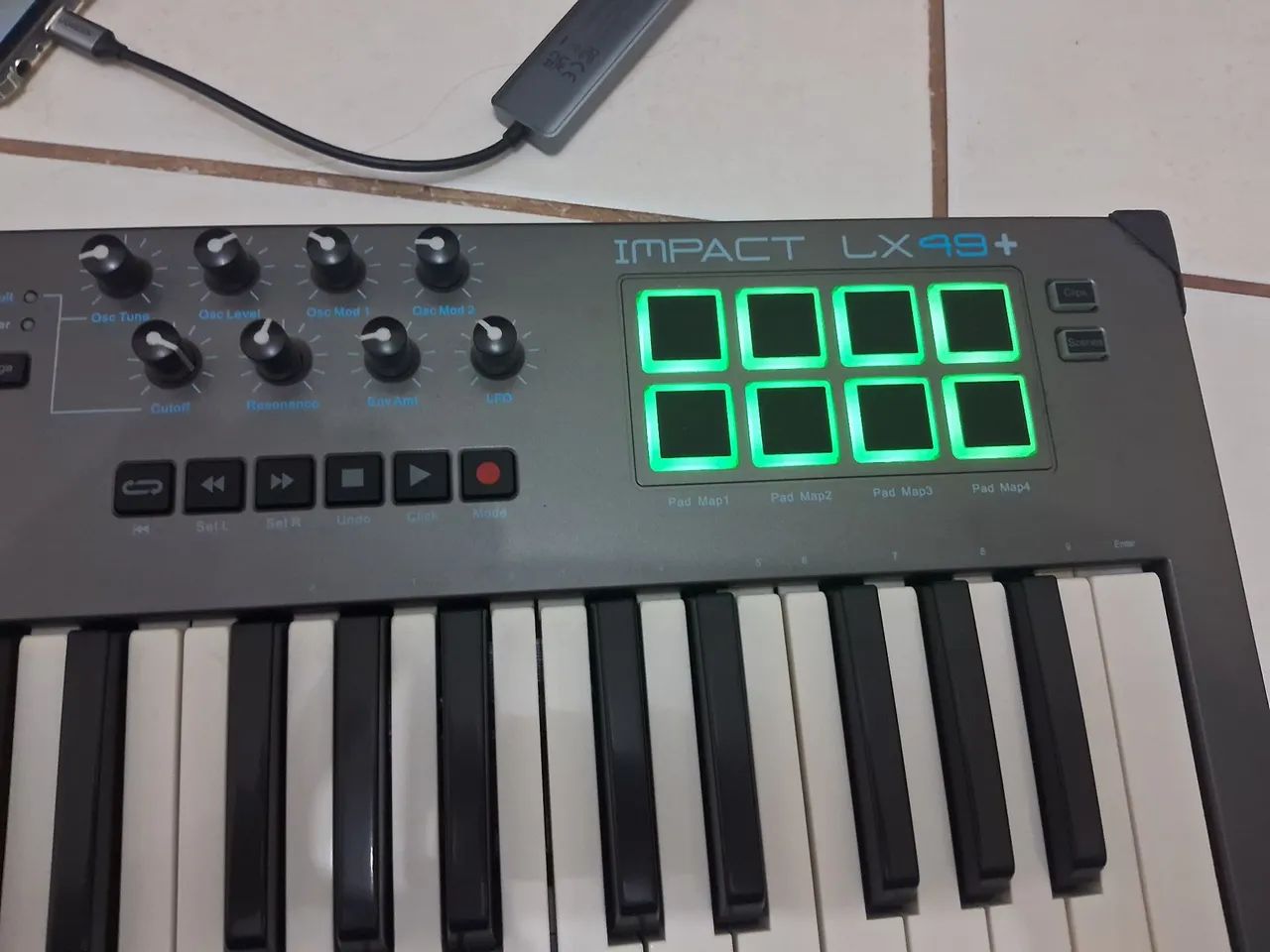 Controlador Nektar LX impact 49 - Instrumentos musicais