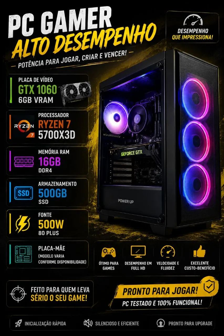 Pc Gamer Ryzen 7