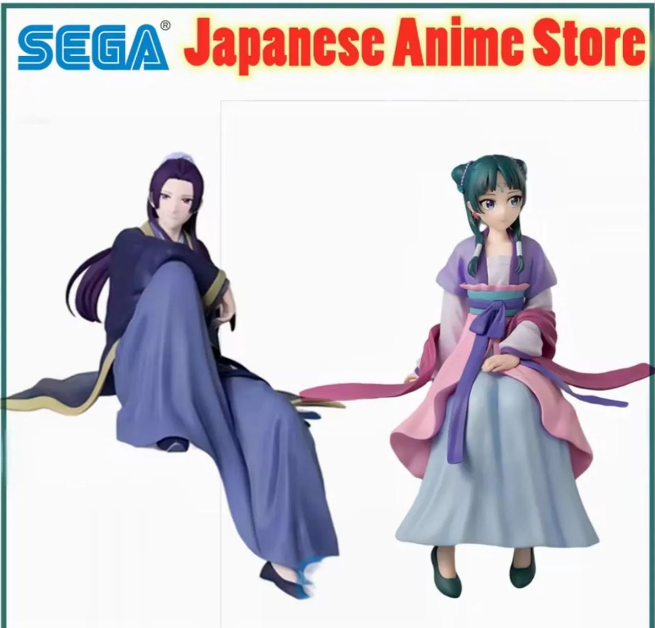 Figura anime Maomao e mestre Jinshi