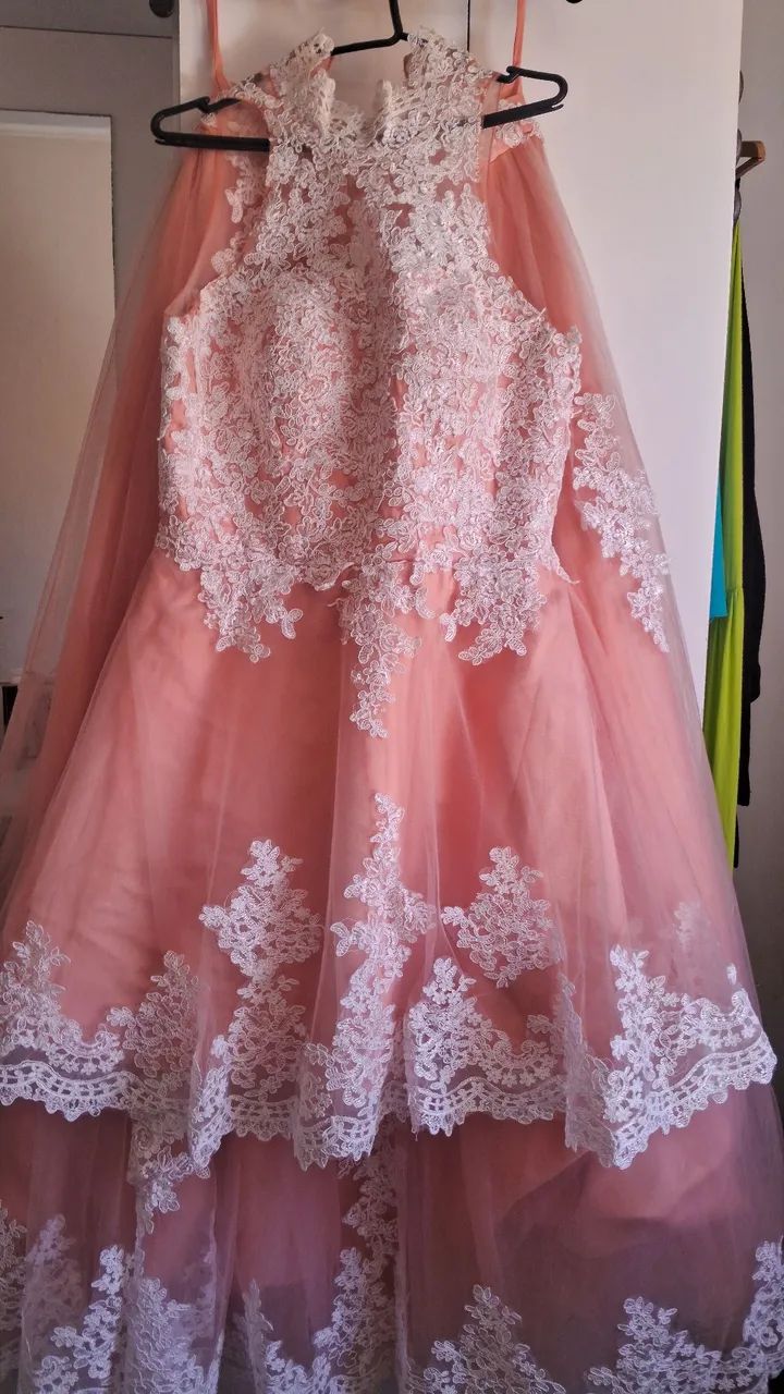 Vestido de Debutante 2 em 1