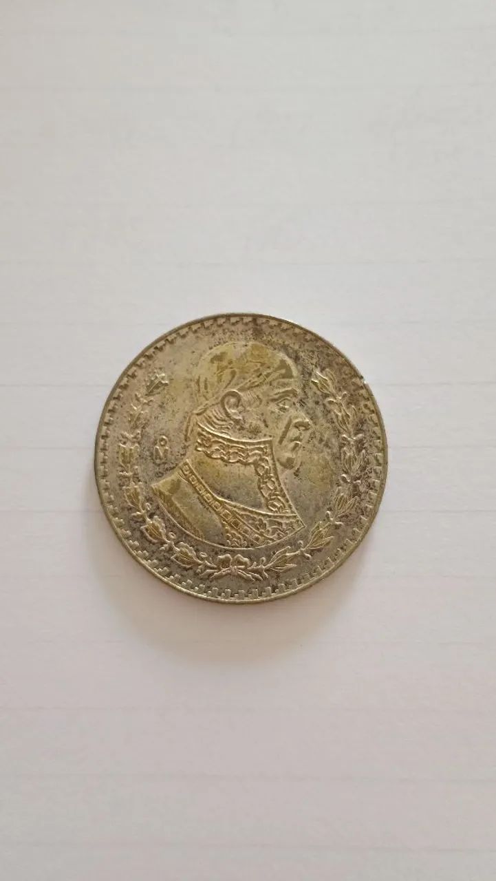 Moedas de prata mexico1966