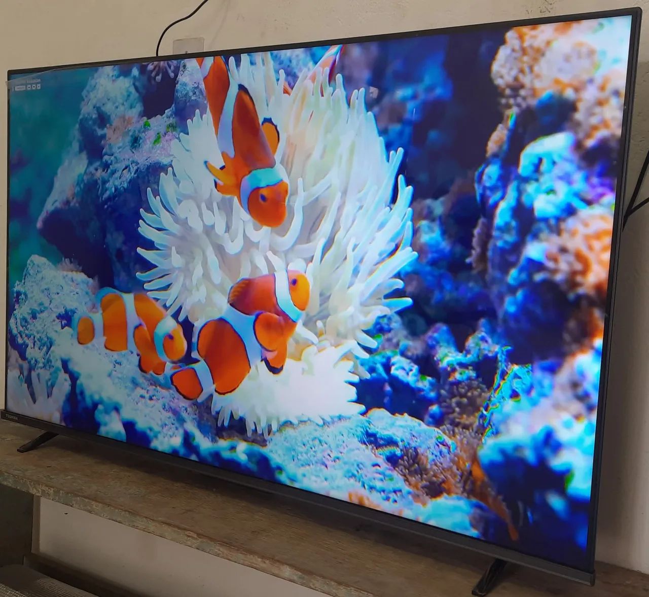 TV SMART THOSHIBA 50 POLEGADAS COM BLUETOOTH, TELA INFINITA 