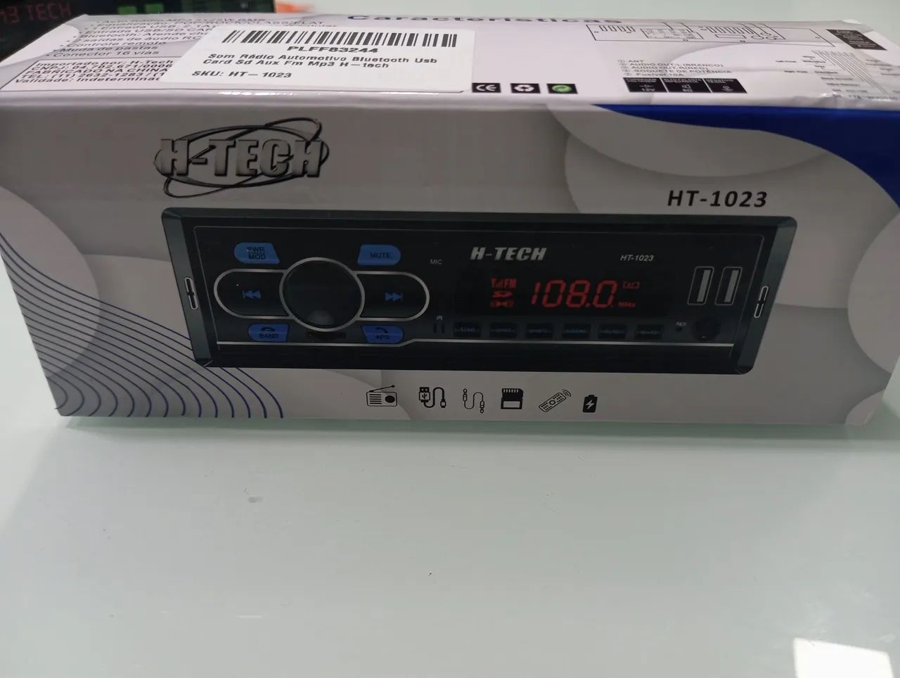 Rádio mp3 bluetooth, para seu veículo. A pronta entrega.