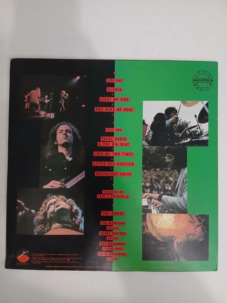 Lp the Doors "a Live she cried" usado - Foto 2