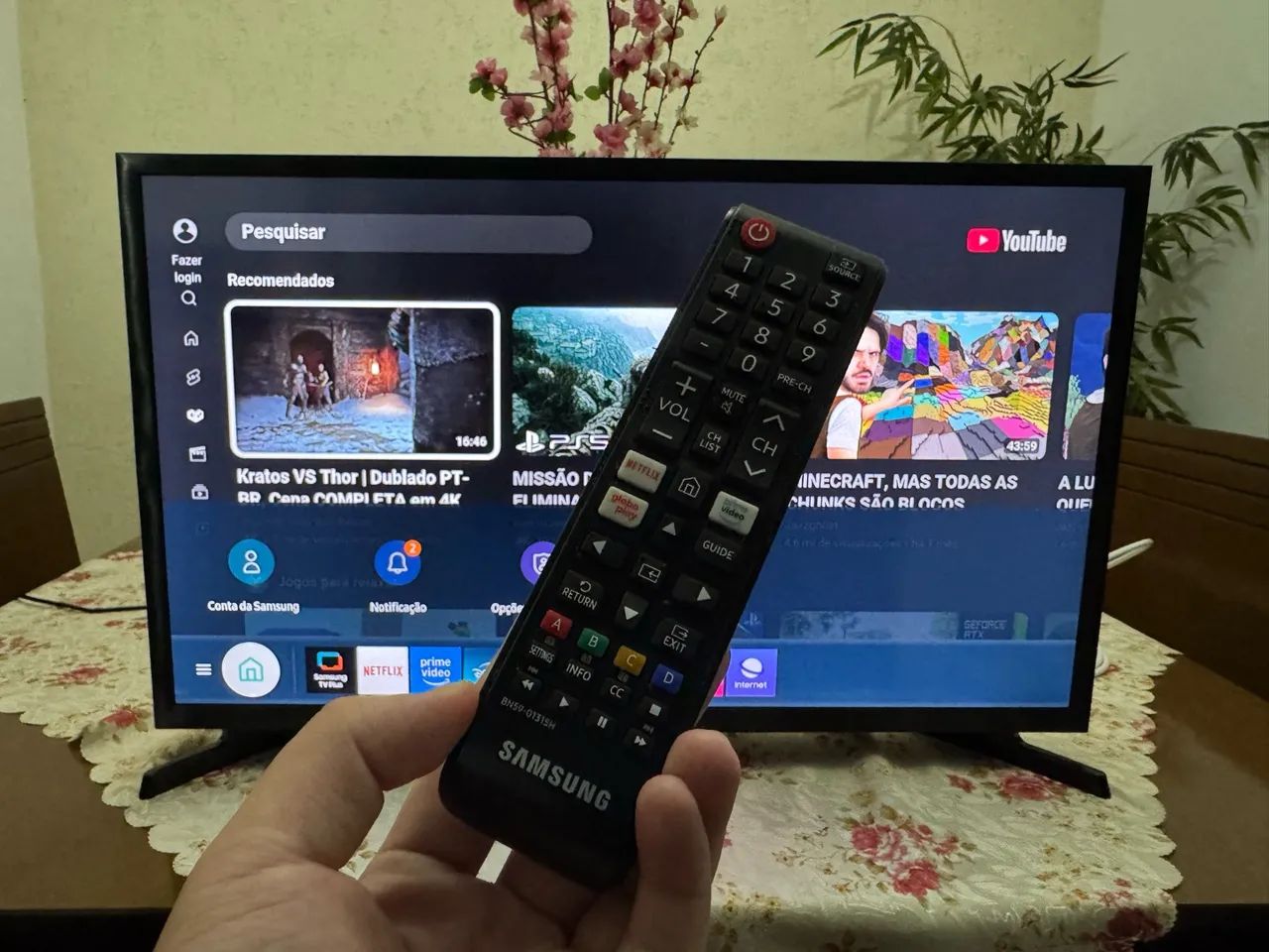 Tv Smart Samsung, Seminovo!!