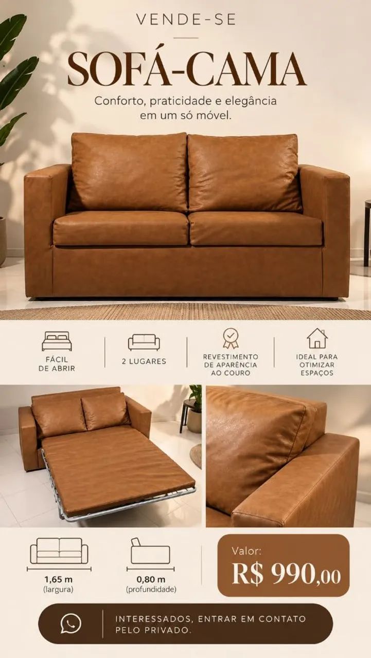 Sofa cama retro