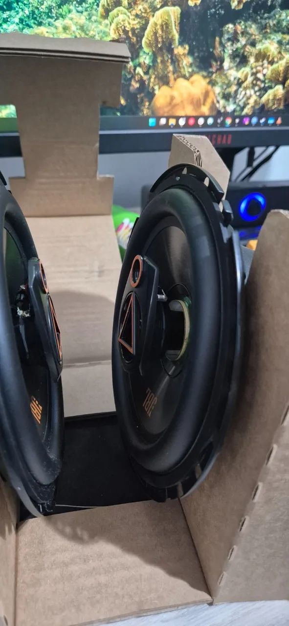 Par Alto Falante 6 Polegadas Jbl 80w Rms Multisystem Original Triaxial 6trms80 4 Ohms - Foto 4