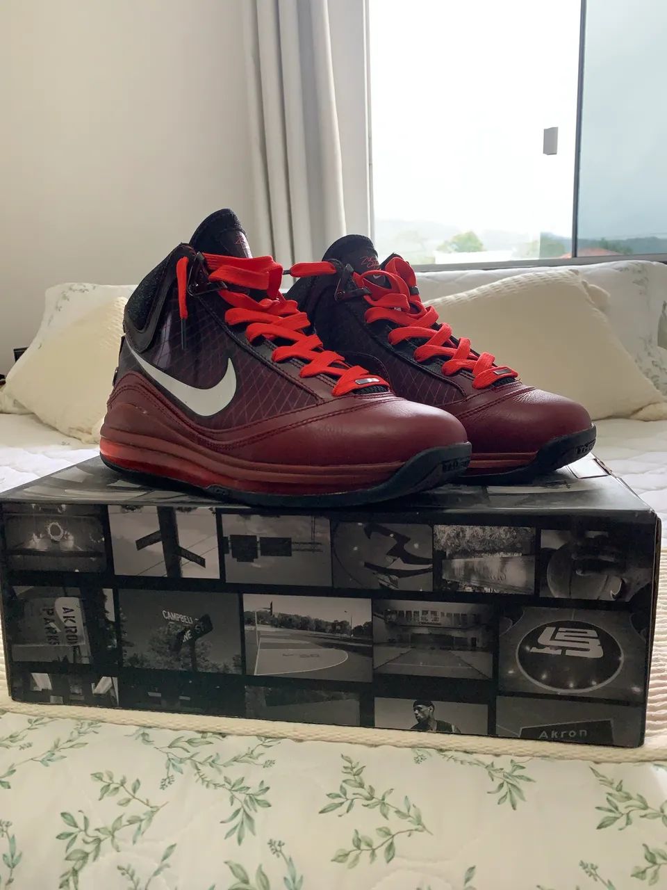 Nike Lebron 7 retrô Red  - Foto 5