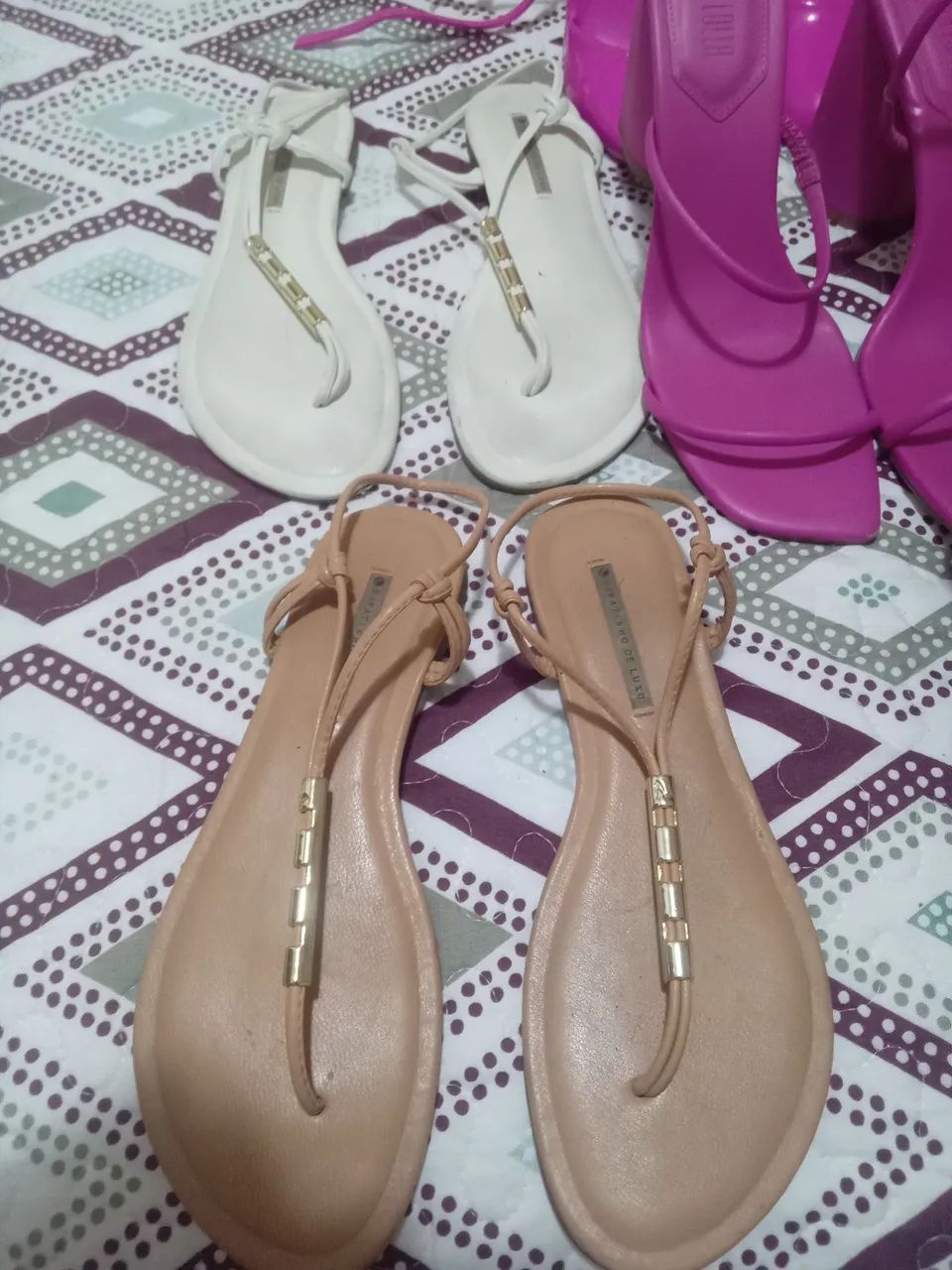 Lote de sapatos de marca