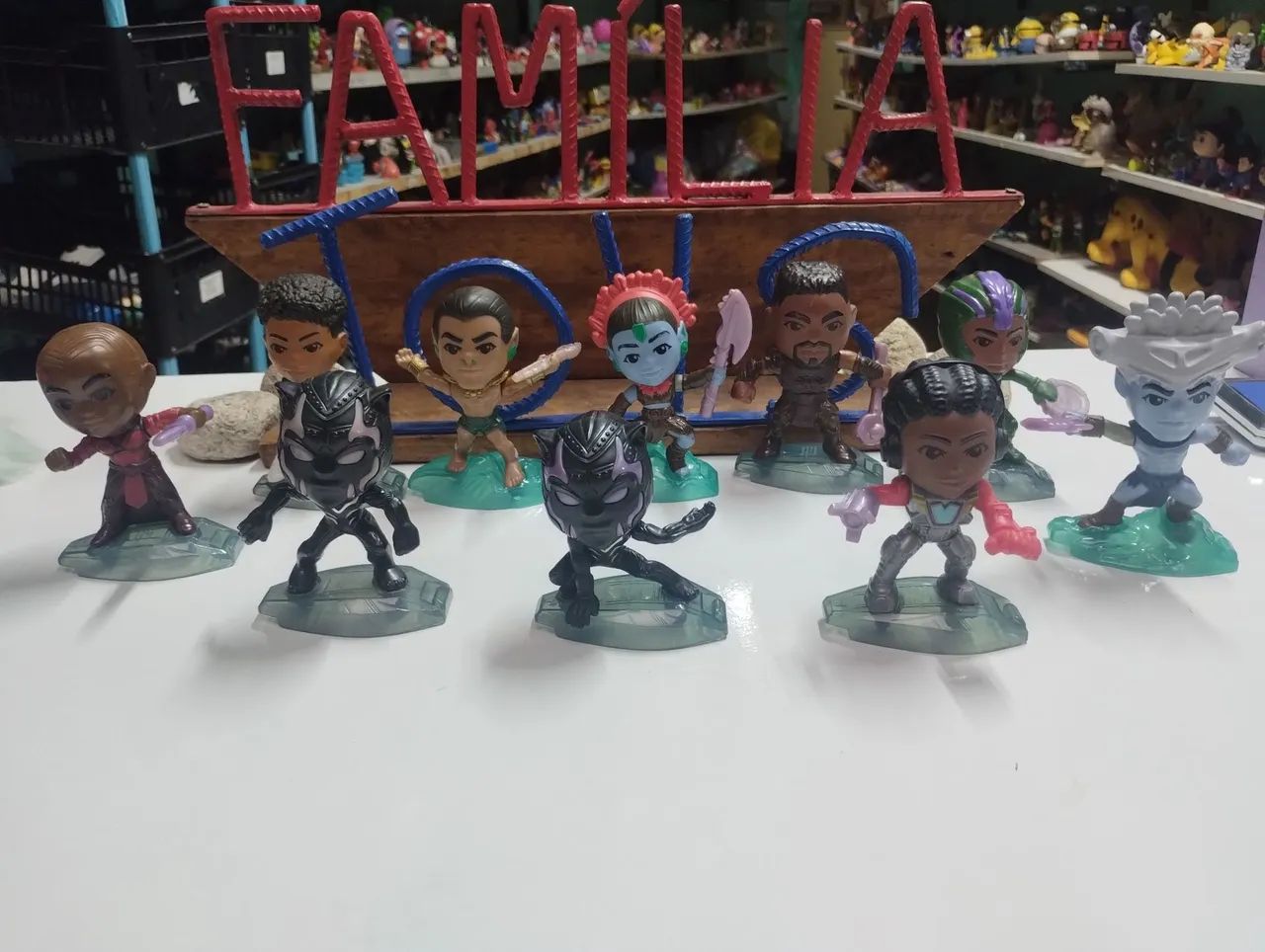 Coleção wakanda Pantera negra MC Donald's 