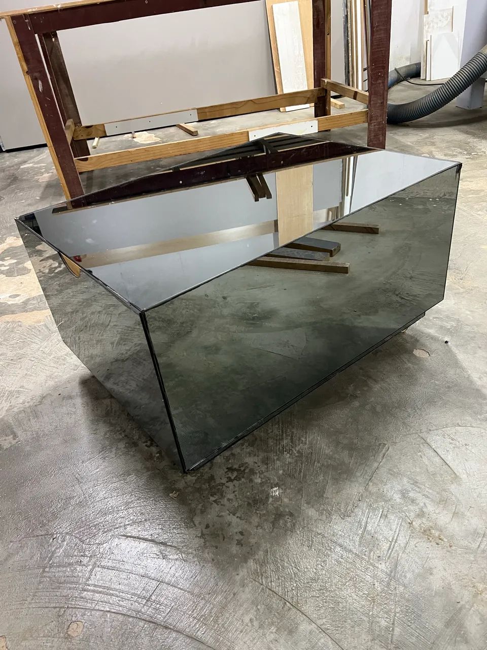 Mesa de centro em vidro espelhado  - Foto 3