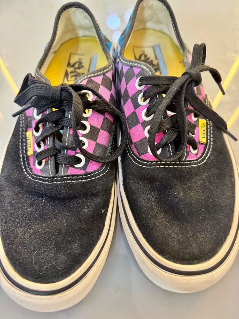 Vans Authentic Sf T&C Checkerboard Colorido TAM 39 - Foto 3