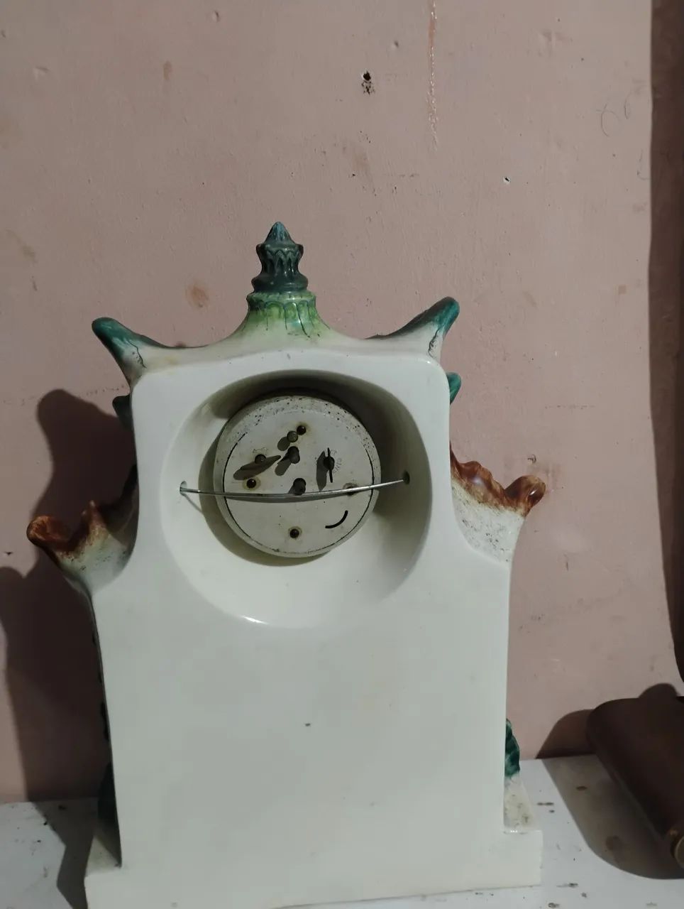 Relógio de porcelana oriental  - Foto 3