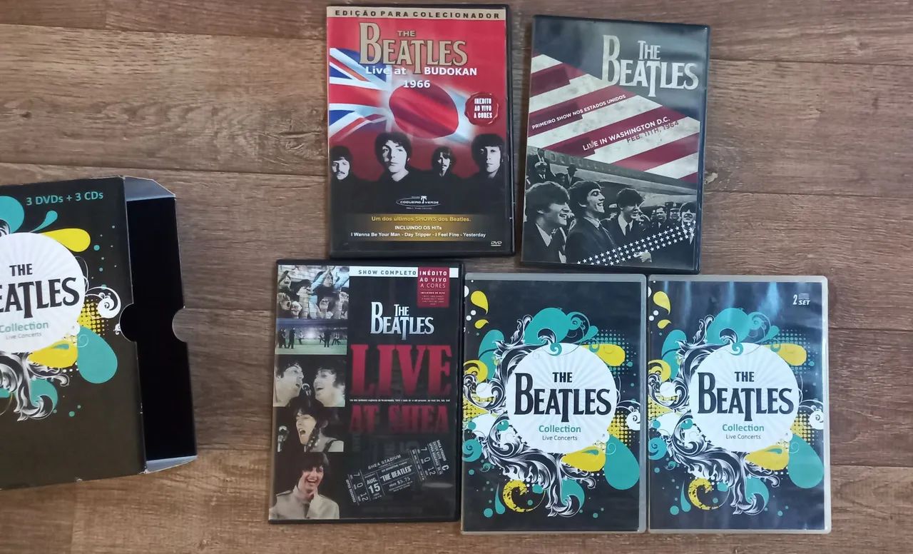 Box DVDs Beatles - DVD, Blu-Ray e Vídeo Cassete - Vila Hortência
