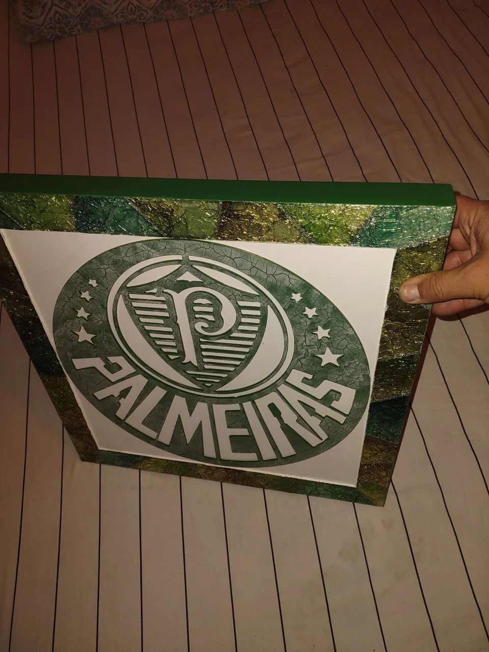 Quadro decorativo do palmeiras  - Foto 4