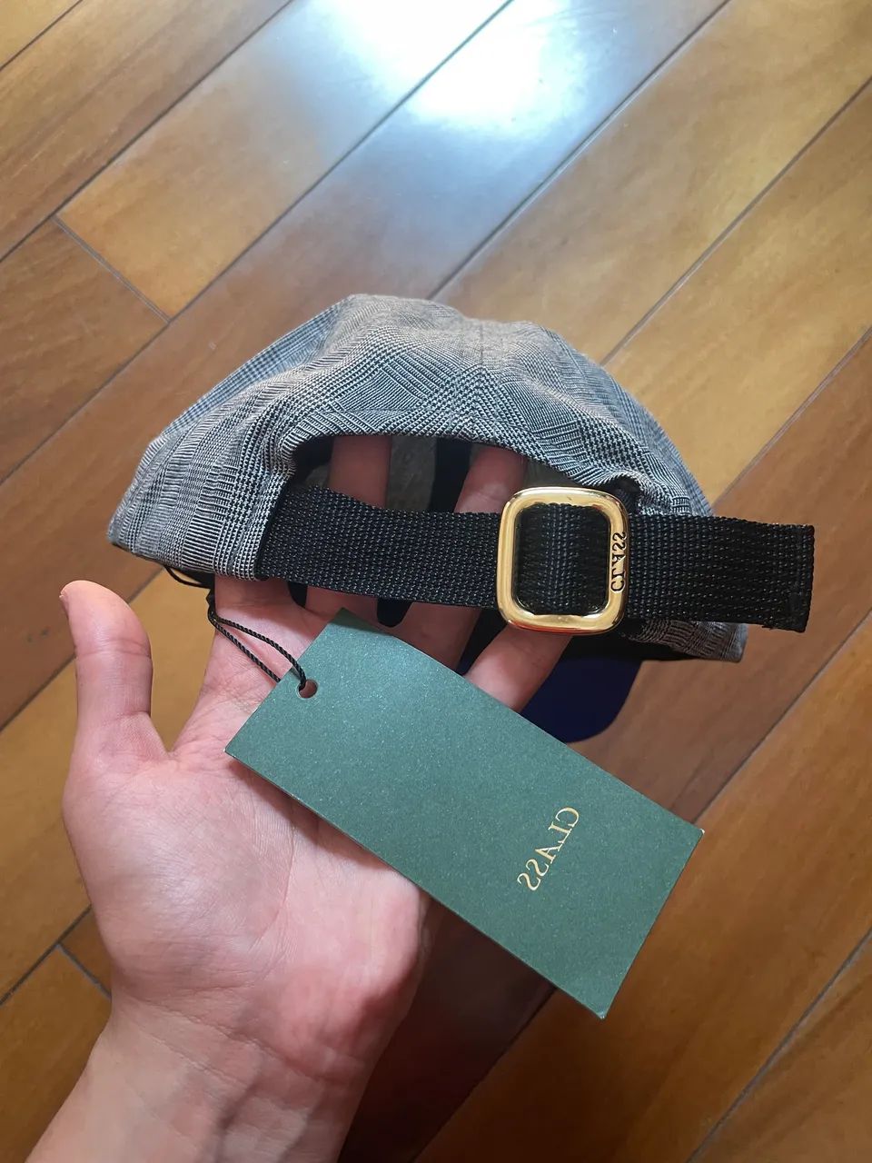 Boné Class Classic Sport Hat C Logo Plaid Blue  - Foto 2