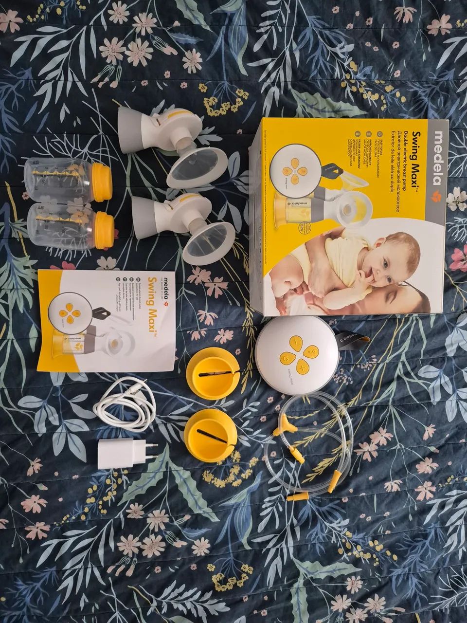 Bomba extrator de leite medela swing maxi
