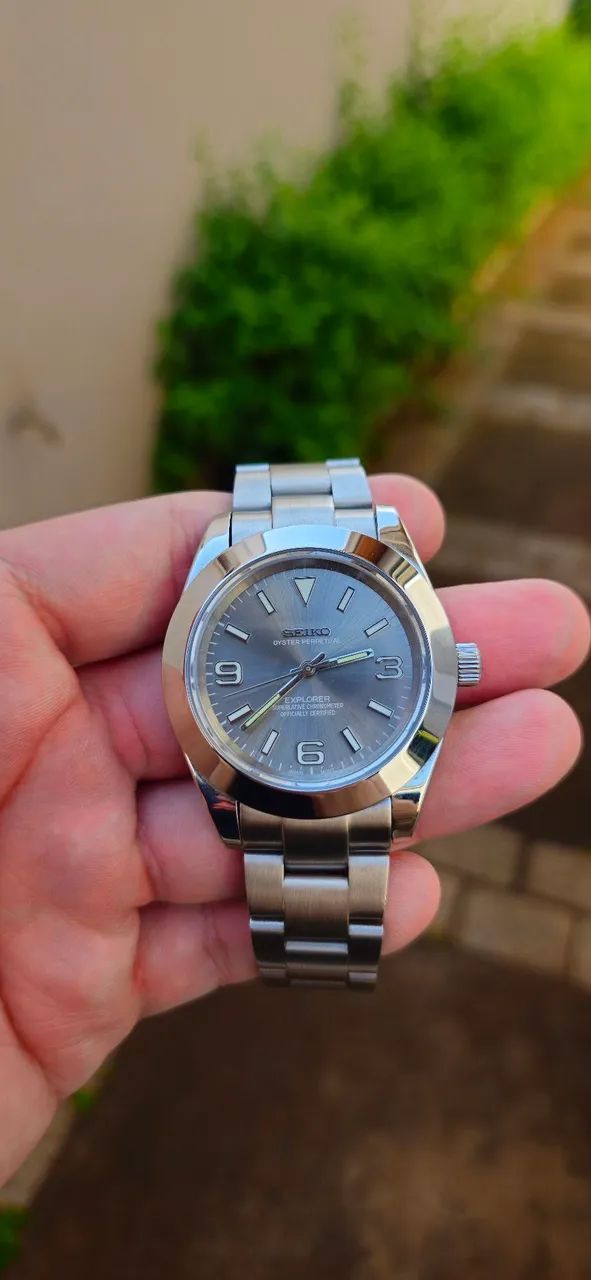 Relógio automático Seiko Custom