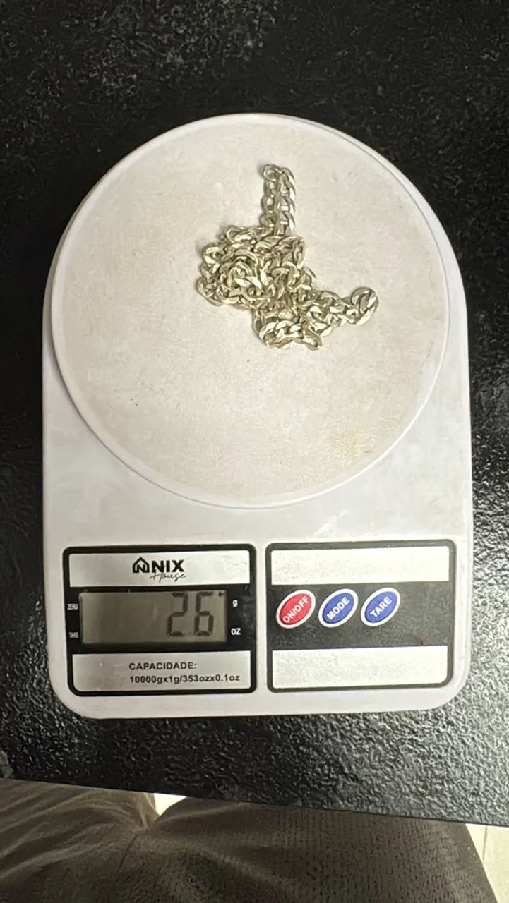 CORDÃO E PULSEIRA DE PRATA - Foto 4