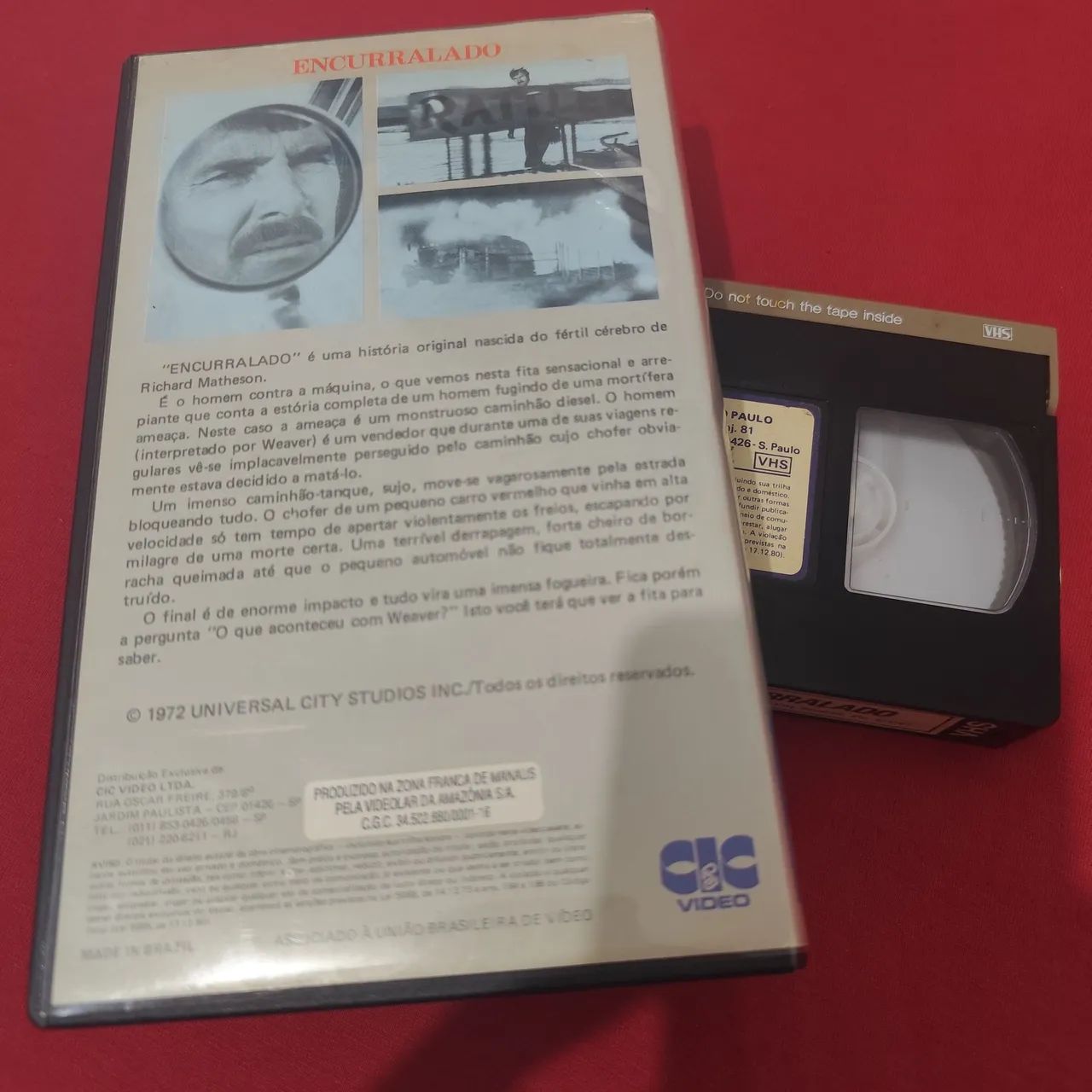 VHS Encurralado (Legendado) - Steven Spielberg - Foto 2