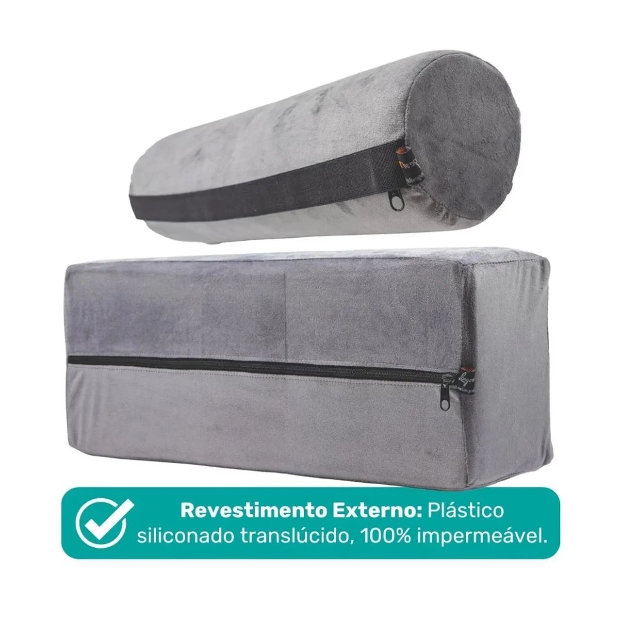 Kit Almofada Gluteoplastia + Rolo Lombar Longevich - Foto 3