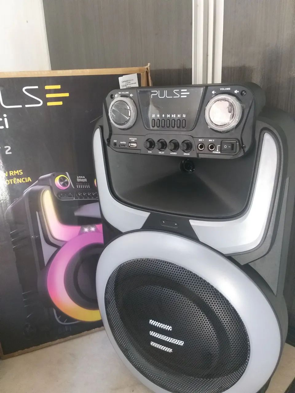 Caixa de Som pulse 600w - Foto 2