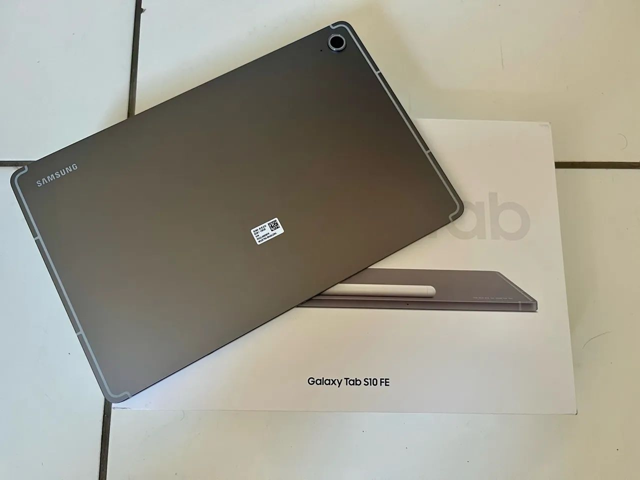 Galáxia Tab S10 FE 128gb zero.