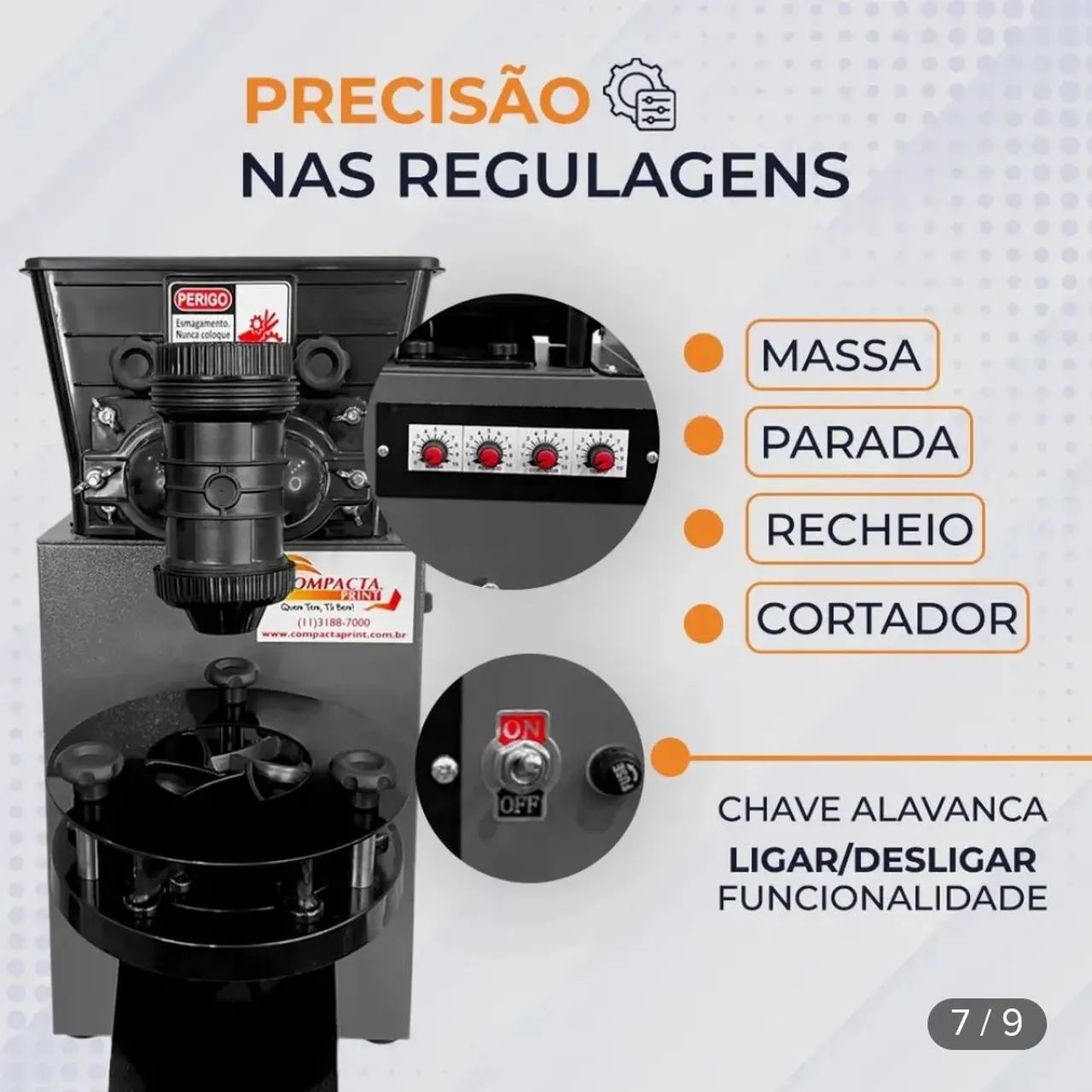 Maquina de fazer salgados e doces  - Foto 3