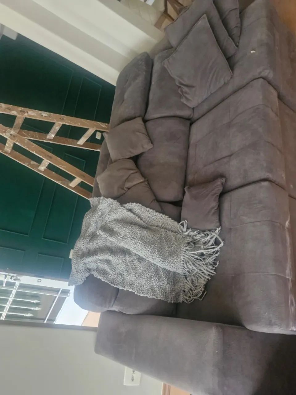 Sofa 3 lugares expansivo e reclinavel - Foto 3